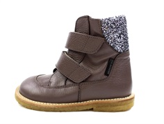 Angulus black winter boot with laces and TEX